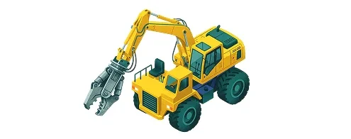 パワーショベル・解体機 他