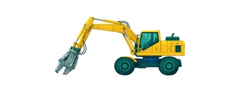パワーショベル・解体機 他